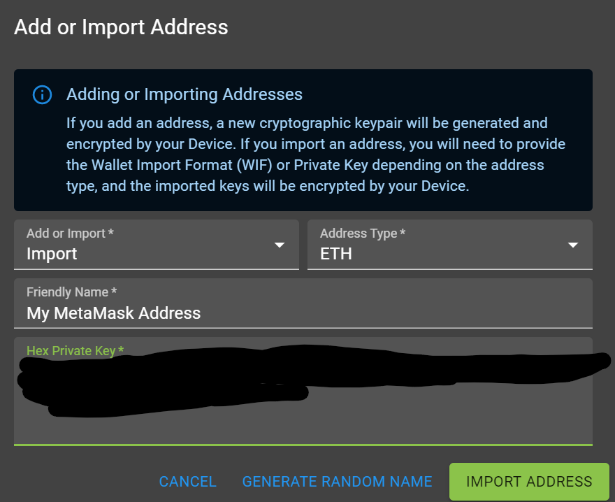 how to protect your metamask address